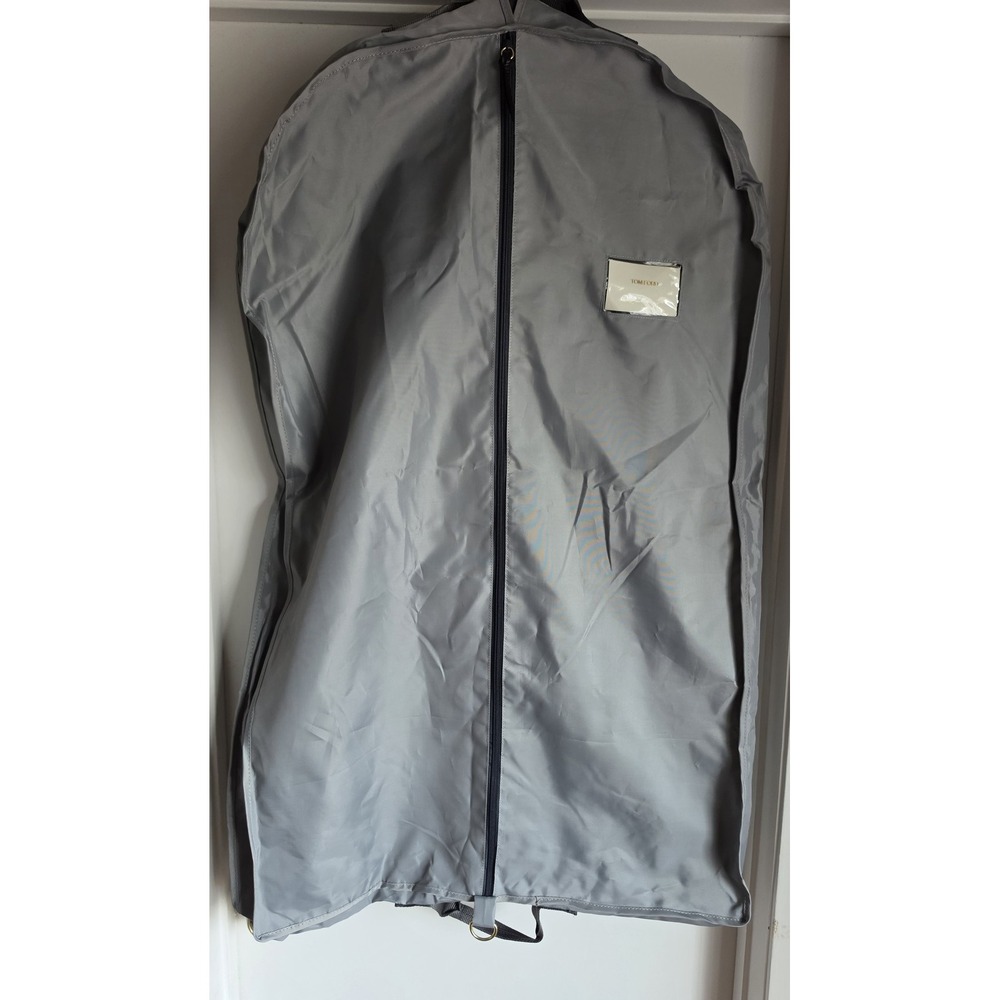 Tom Ford Garment Bag Grey Minimalist Unisex Travel Suit Carrier Cover